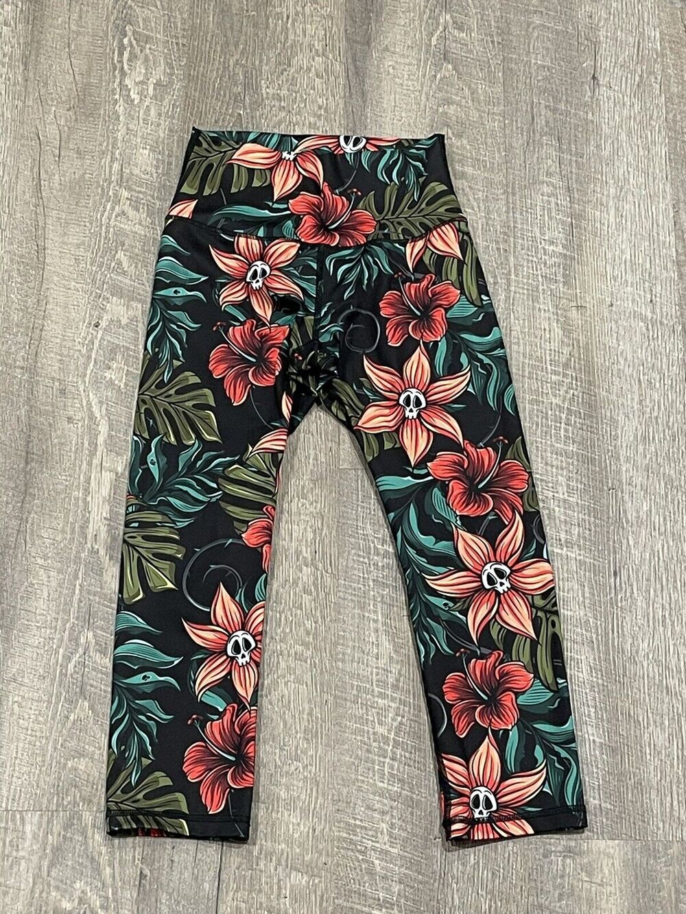 Project X Flower Aloha Vlad Capri Leggings - Women's Size S